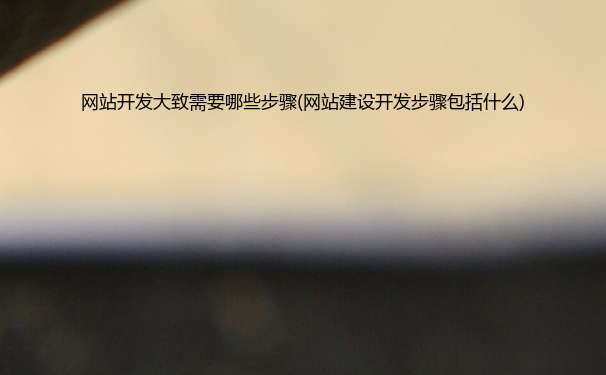 网站开发大致需要哪些步骤(网站建设开发步骤包括什么)